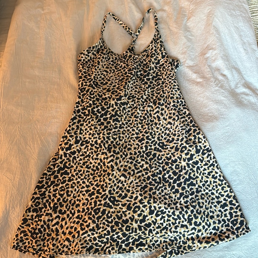 Outdoor Voices The Exercise Dress, leopard print